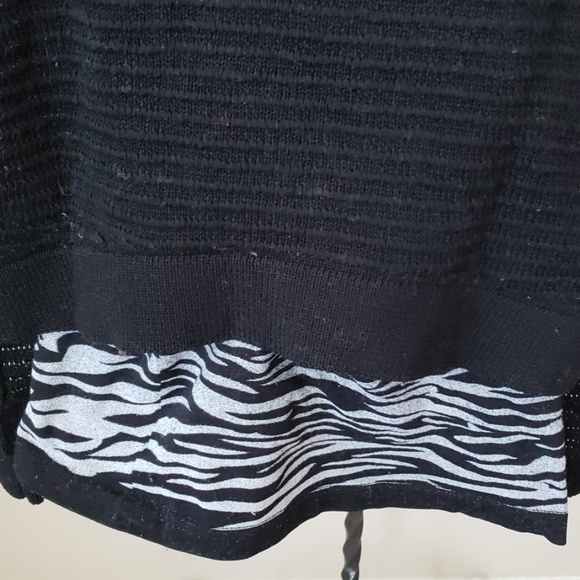 🔥🔥💥💥Black high/ low sweater - Picture 4 of 8